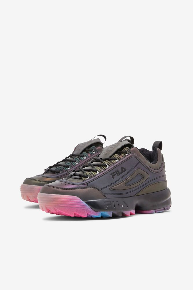 Fila disruptor 2 sales black and pink